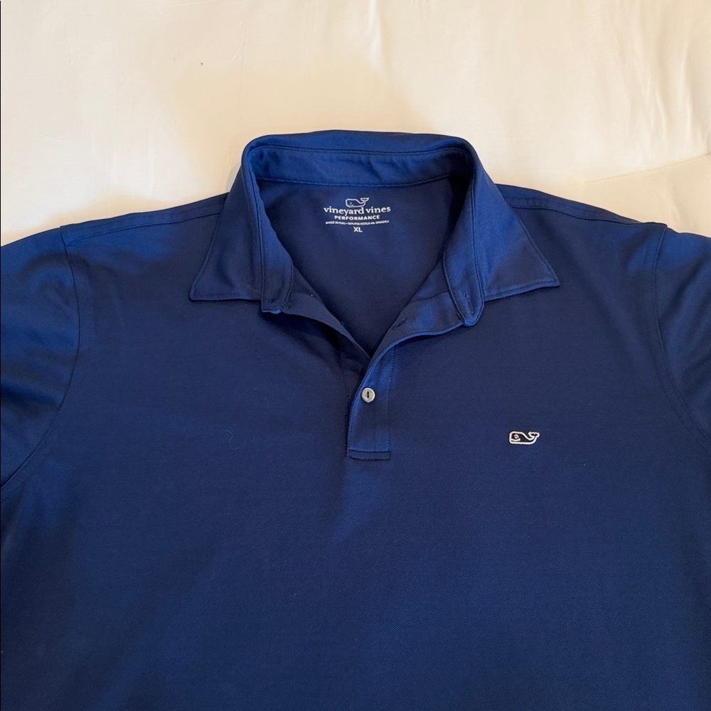 Vineyard Vines Men's Navy Polo Shirt